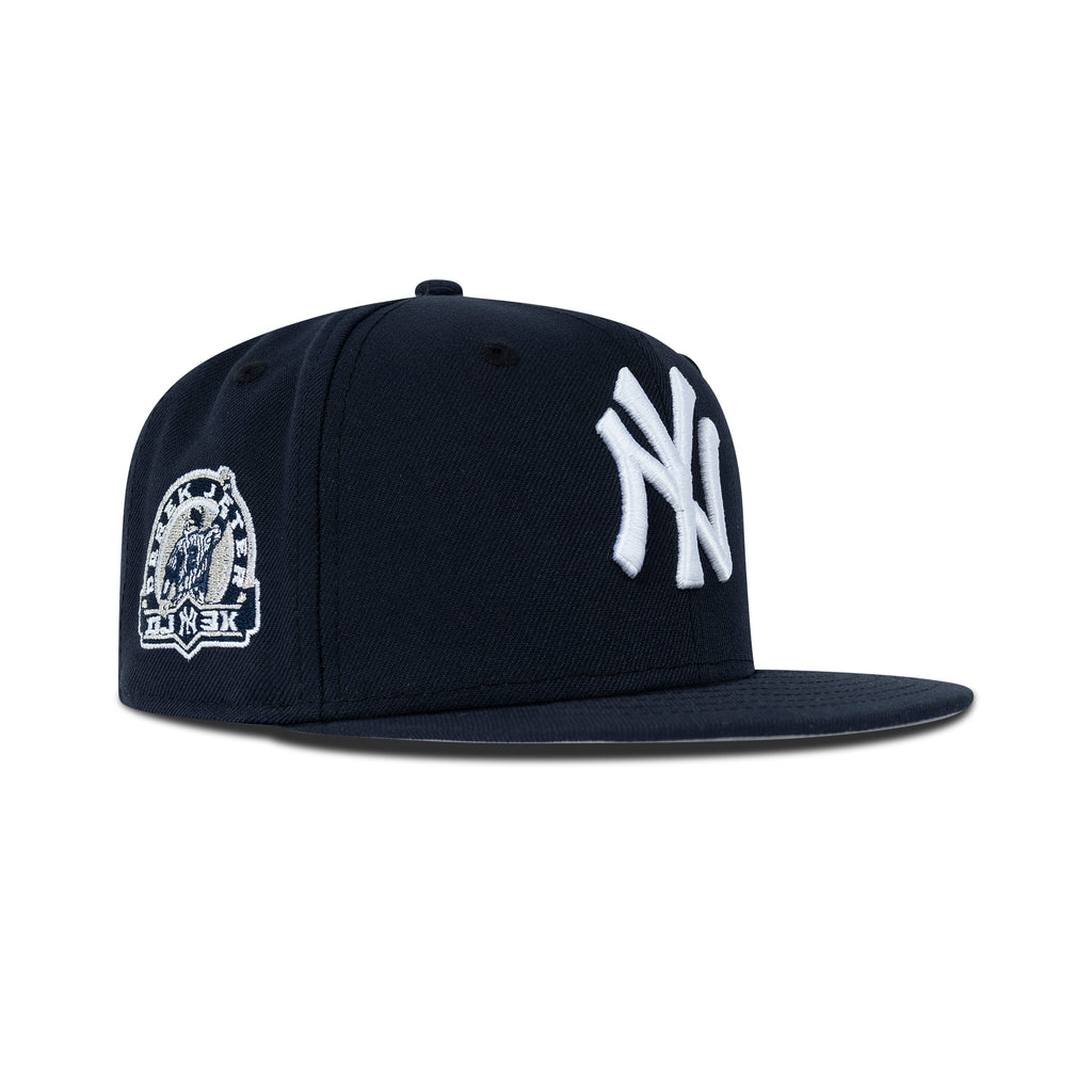 New Era New York Yankees Fitted Grey Bottom "Navy White" (Derek Jeter Embroidery)
