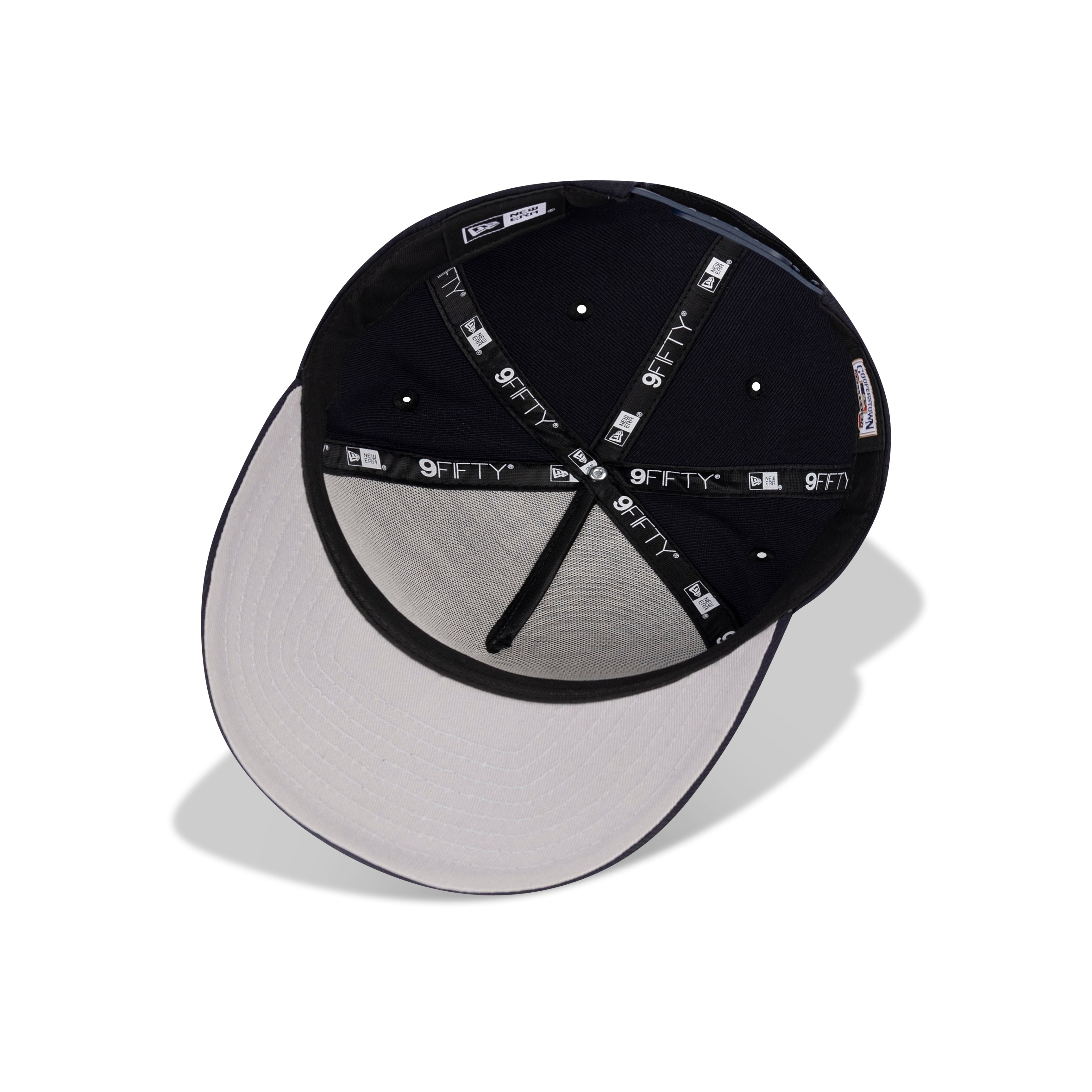 New Era New York Yankees A-Frame Snapback Grey Bottom "Navy White" (1999 World Series Embroidery)