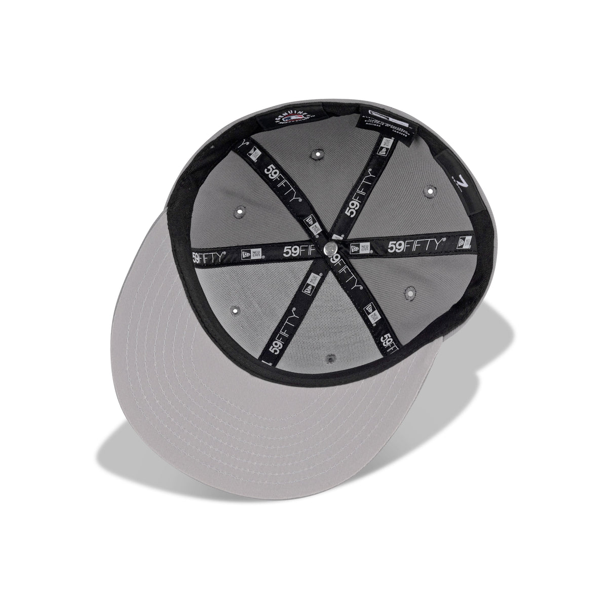 New Era New York Yankees Fitted Grey Bottom “Storm Gray White"