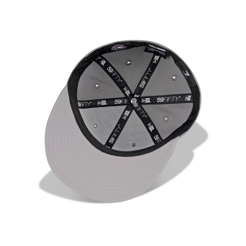 New Era New York Yankees Fitted Grey Bottom “Storm Gray White"