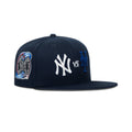 New Era NYY Vs. NYM Fitted Grey Bottom "Blue White" (2000 Subway Series Embroidery)