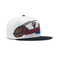 Mitchell & Ness NBA 96 Chicago Bulls Champions Wave 2T Snapback "White Black"