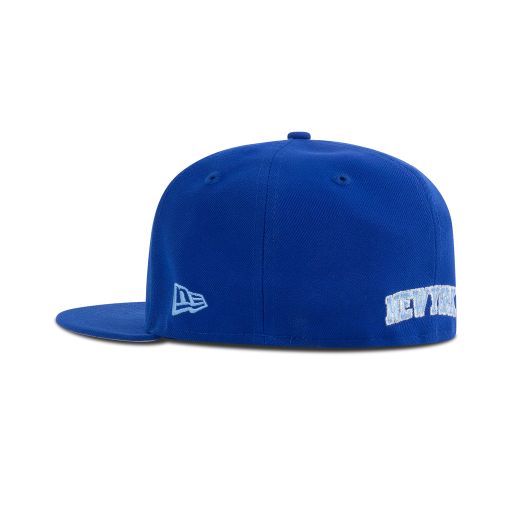 New Era New York Knicks Fitted Sky Bottom Light Royal Ultra Blue - Photo 2
