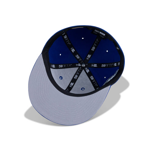 New Era Detroit Pistons Fitted Sky Bottom Light Royal Ultra Blue - Undervisor