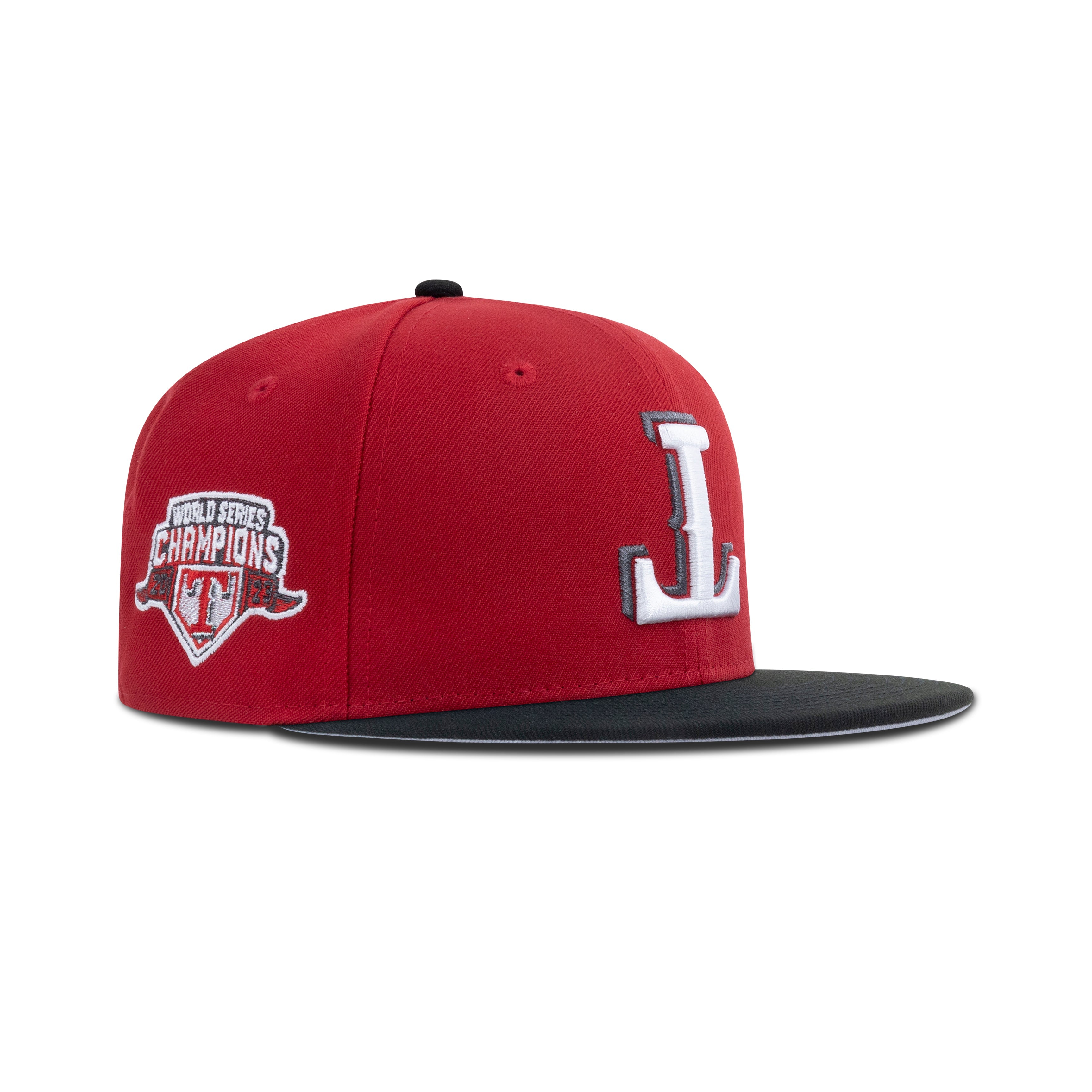 New Era Upside Down Texas Rangers Fitted Grey Bottom Scarlet Black White - Photo 1