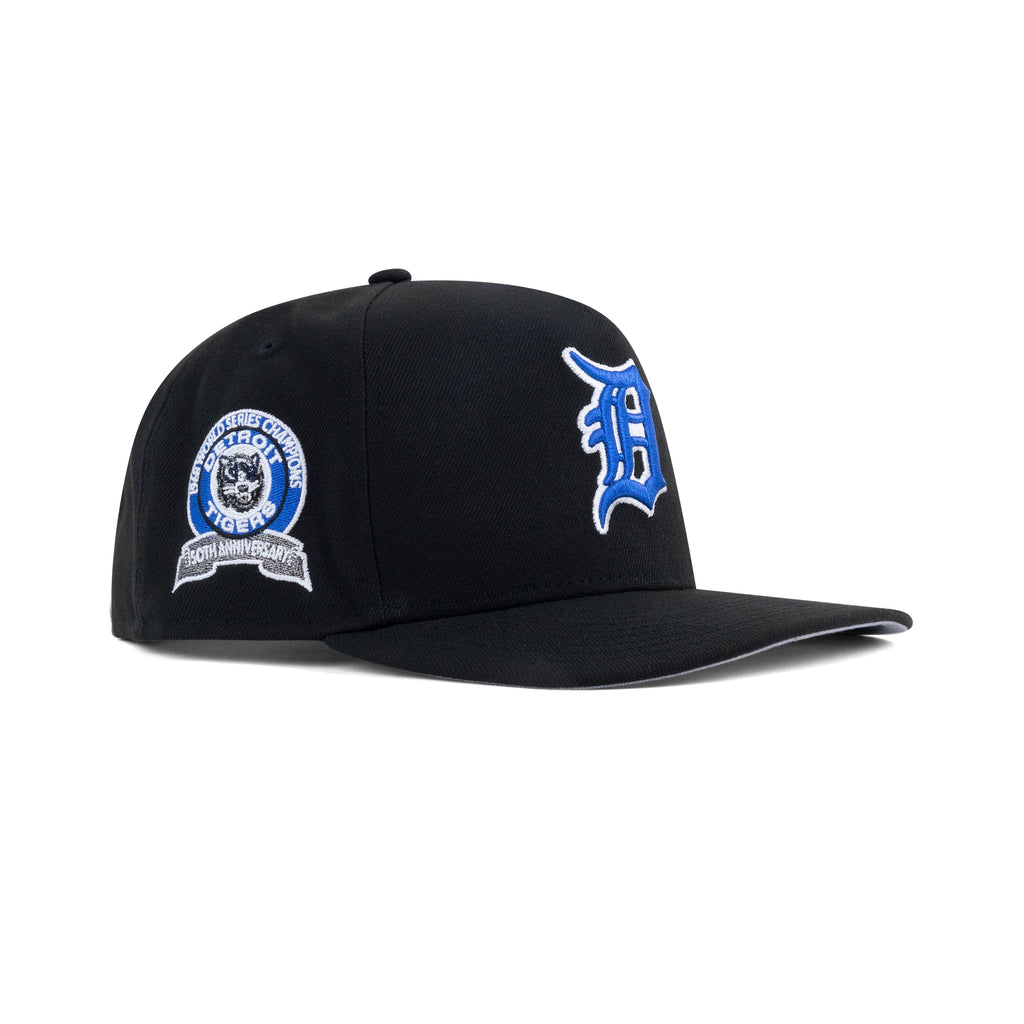 New Era Detroit Tigers A-Frame Snapback Grey Bottom Black Sapphire Metallic Pewter - Photo 1