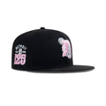 New Era Detroit Tigers Fitted Pink Bottom Black Glow White Metallic Iris Neon Pink - Photo 1