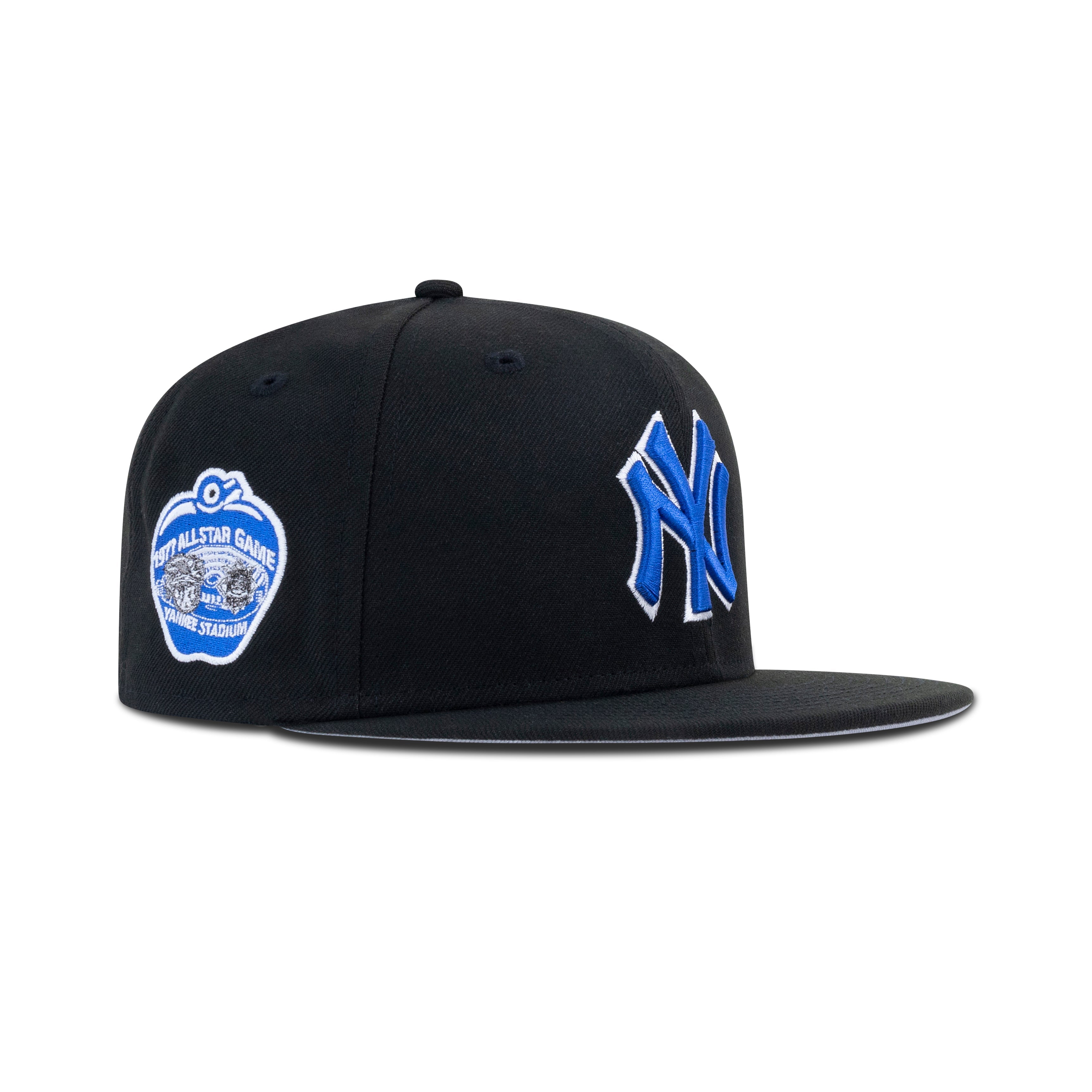 New Era New York Yankees Fitted Grey Bottom Black Sapphire Metallic Pewter - Photo 1