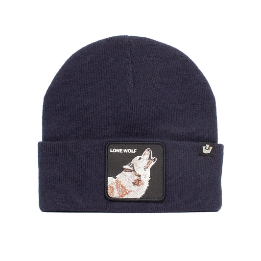 Goorin Bros Wolf Man Beanie "Navy"