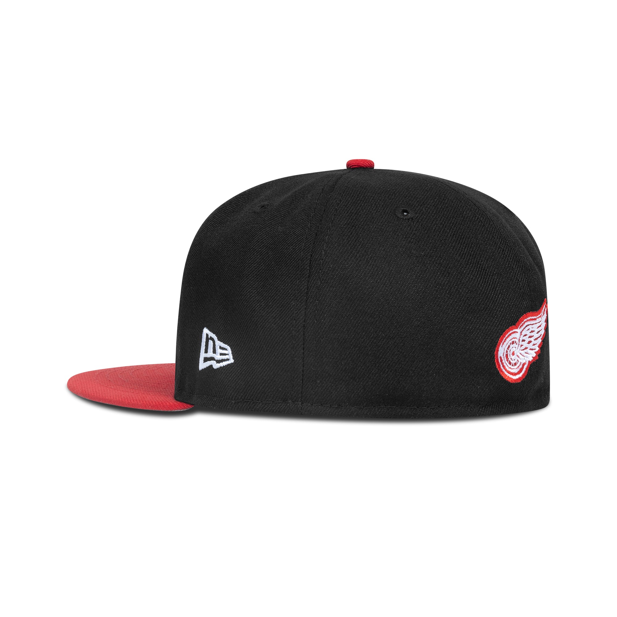 New Era Detroit Red Wings Fitted Grey Bottom "Black Red"
