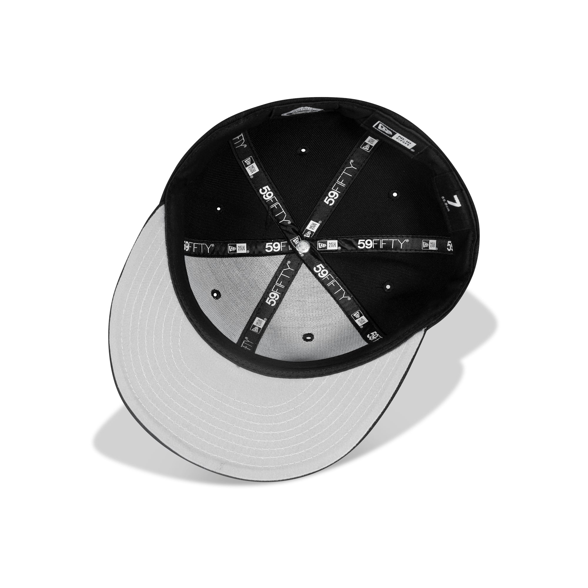 New Era Los Angeles Kings Fitted Grey Bottom "Black Silver"