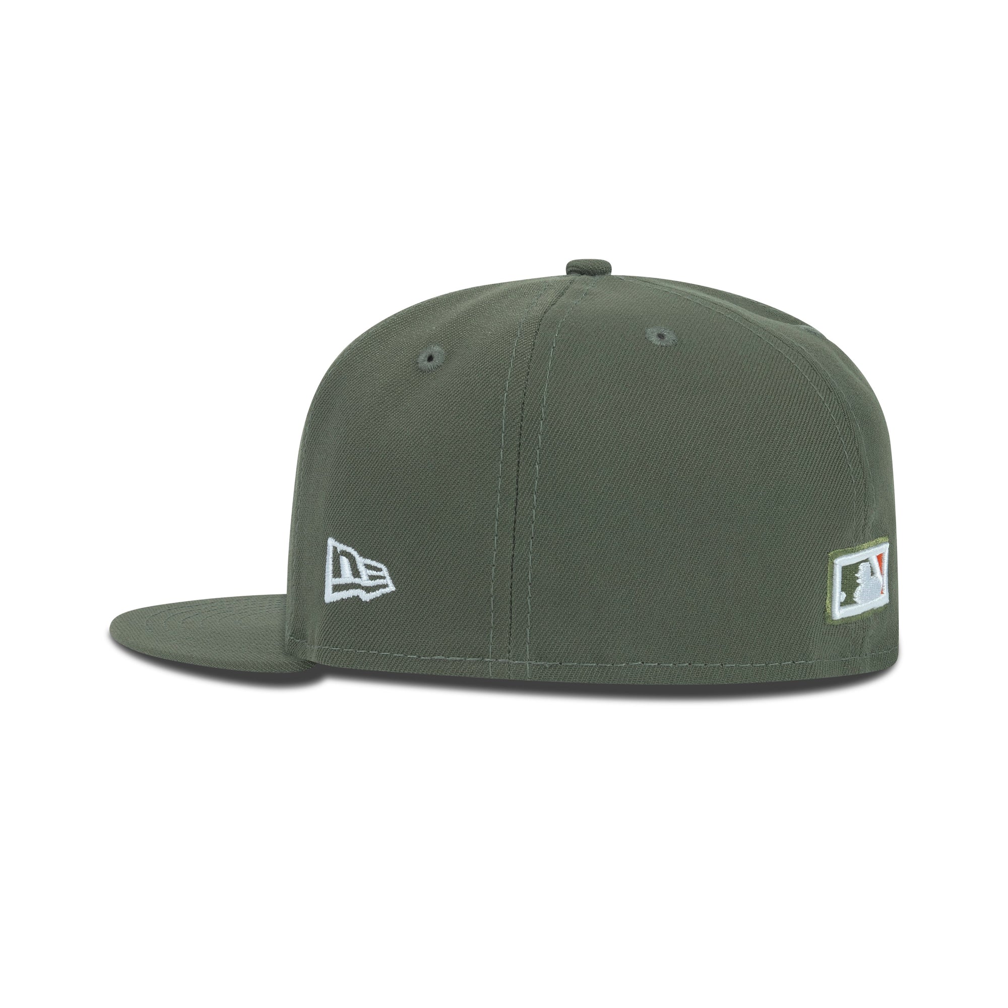 New Era San Francisco Giants Fitted Grey Bottom "Olive White Orange" (25 Years Embroidery)