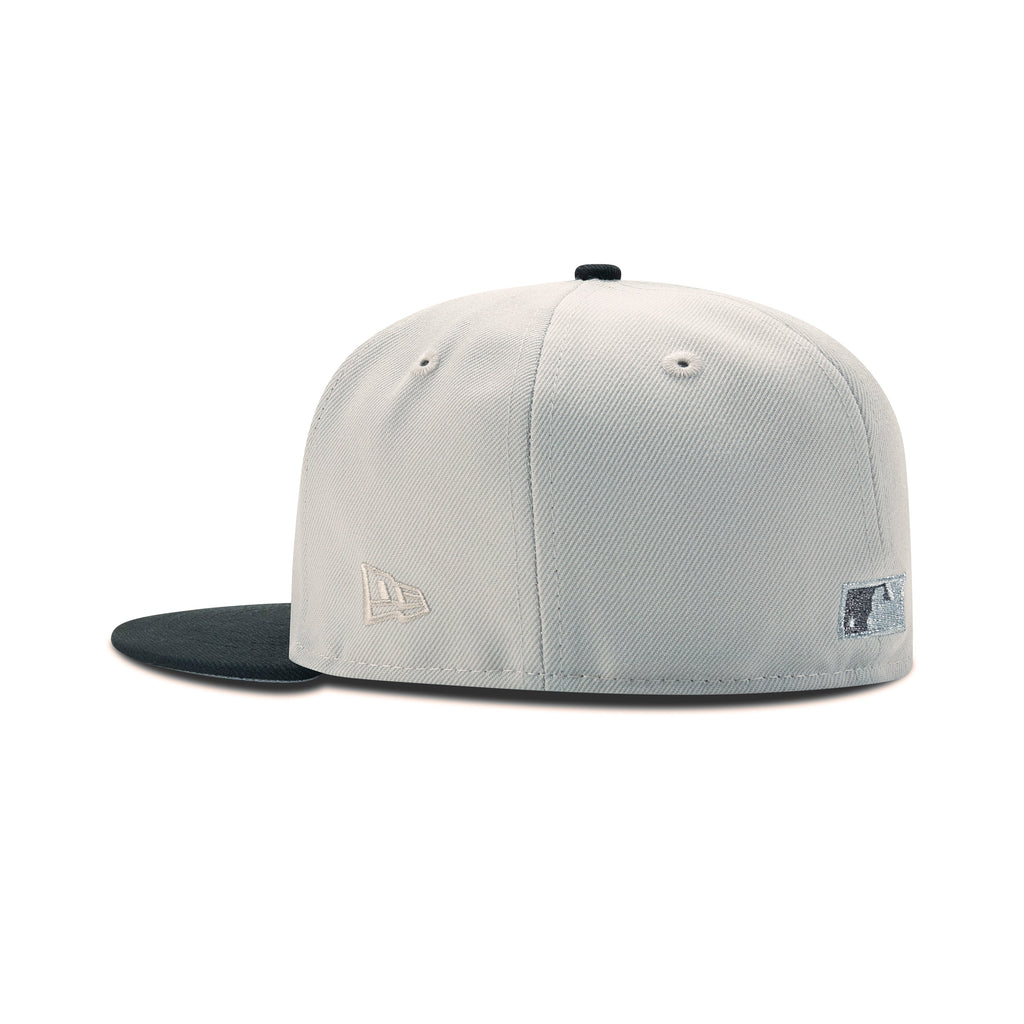 New Era L.A. Anaheim Angels Fitted Grey Bottom "Stone Silver Black"