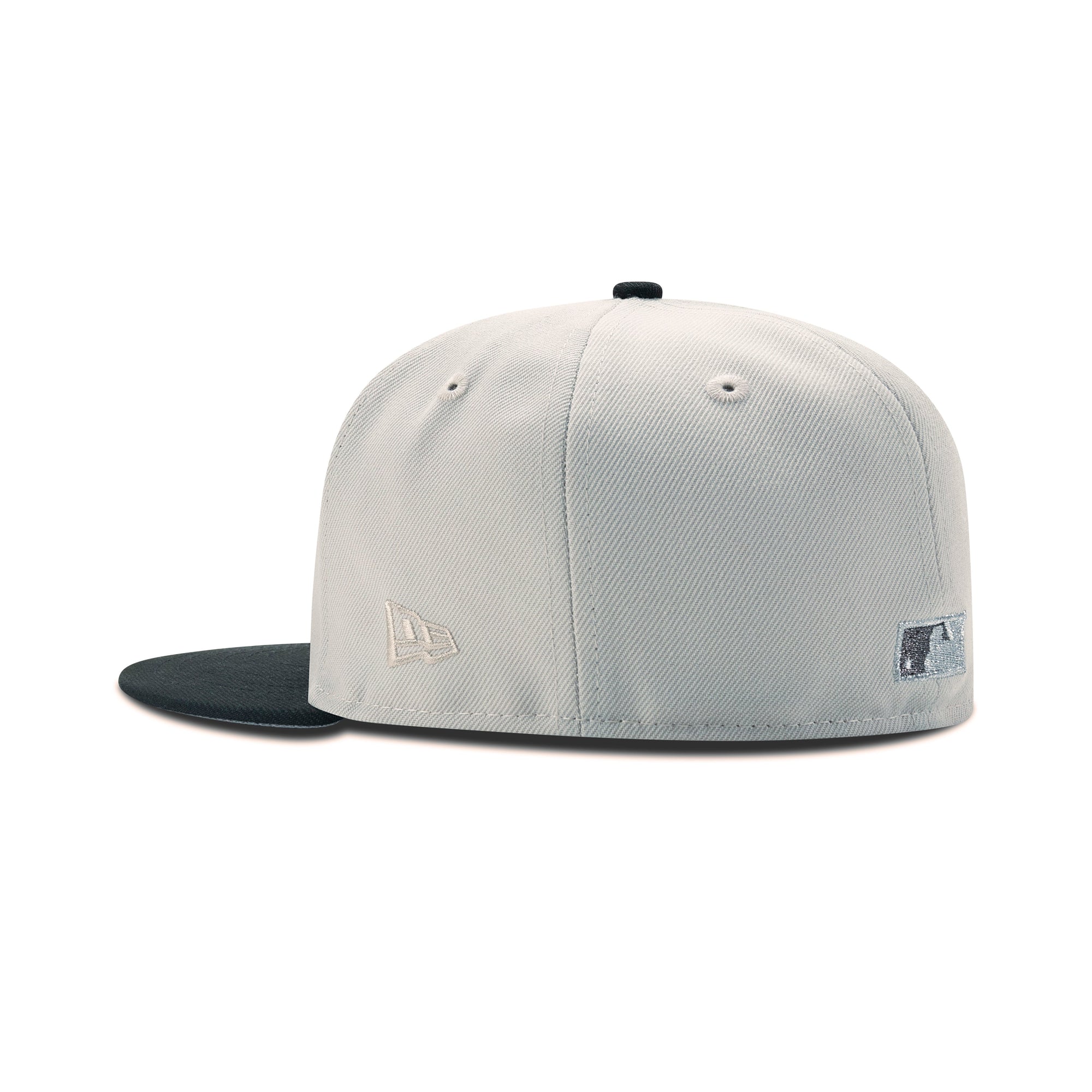 New Era L.A. Anaheim Angels Fitted Grey Bottom "Stone Silver Black"
