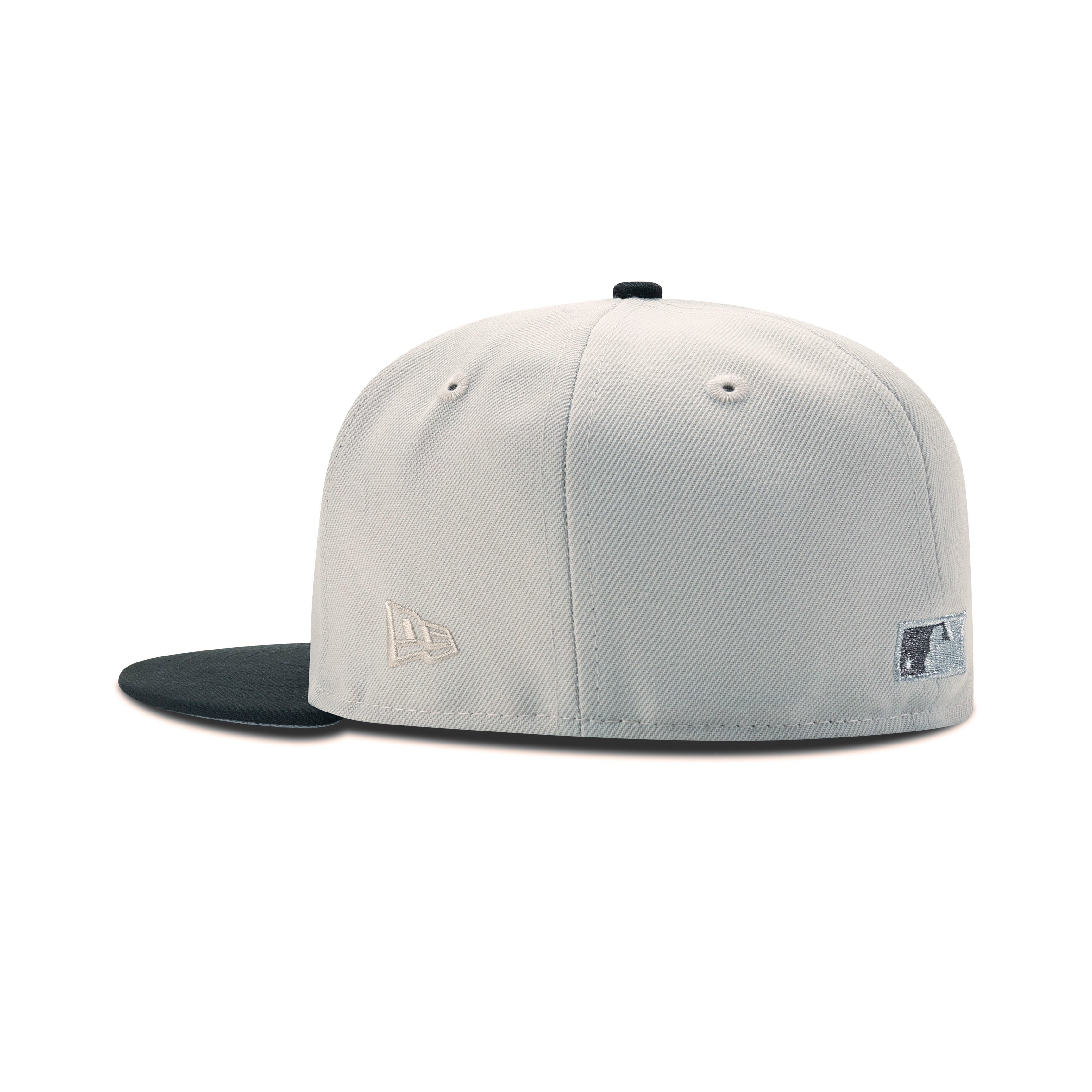New Era L.A. Anaheim Angels Fitted Grey Bottom "Stone Silver Black"