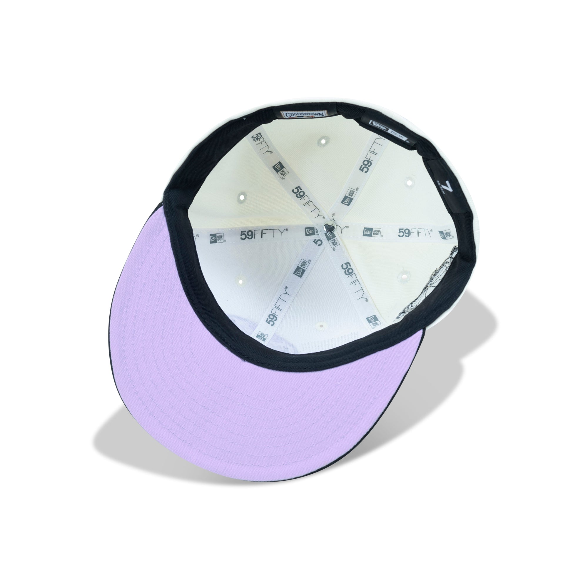 New Era Houston Astros Fitted Lavender Bottom "Cream Purple Black"