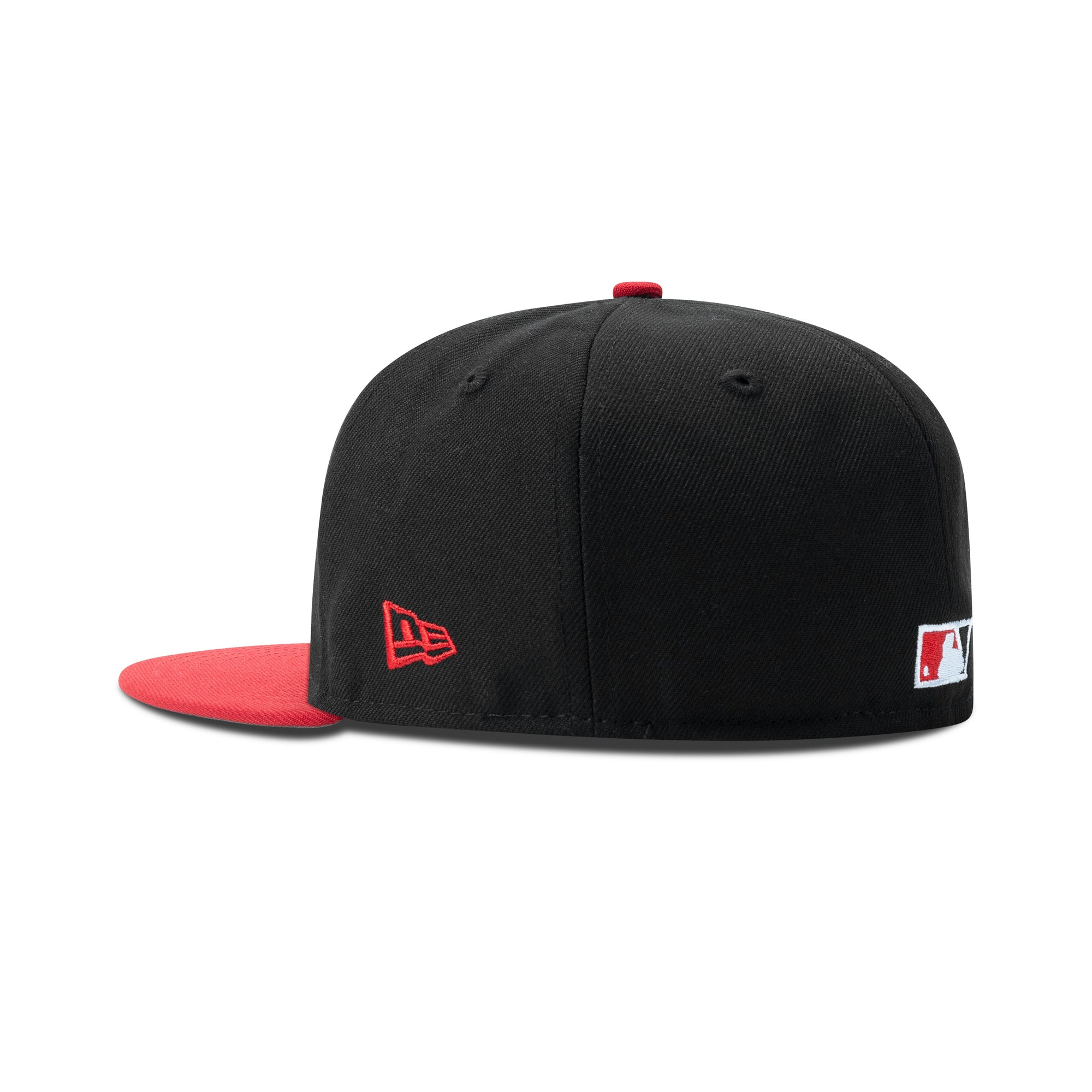 New Era Seattle Mariners Fitted Grey Bottom "Black Scarlet Red"