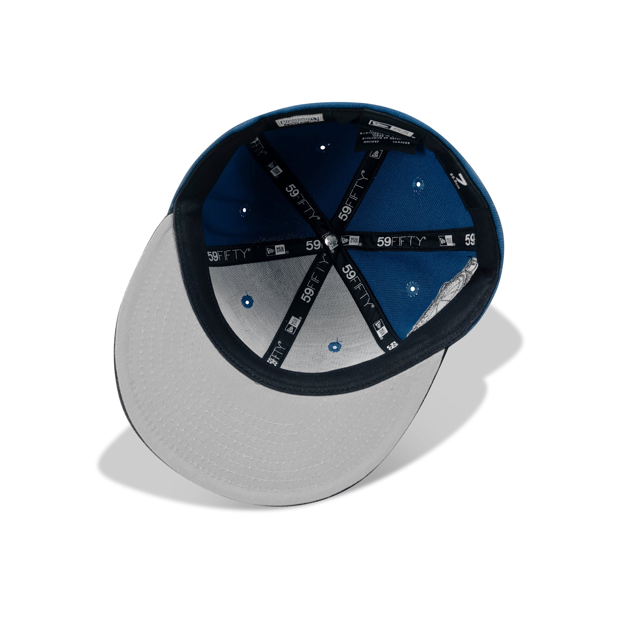 New Era Houston Astros Fitted Grey Bottom "Seashore Silver Black"