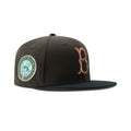 New Era Brooklyn Dodgers Fitted Grey Bottom "Brown Copper"