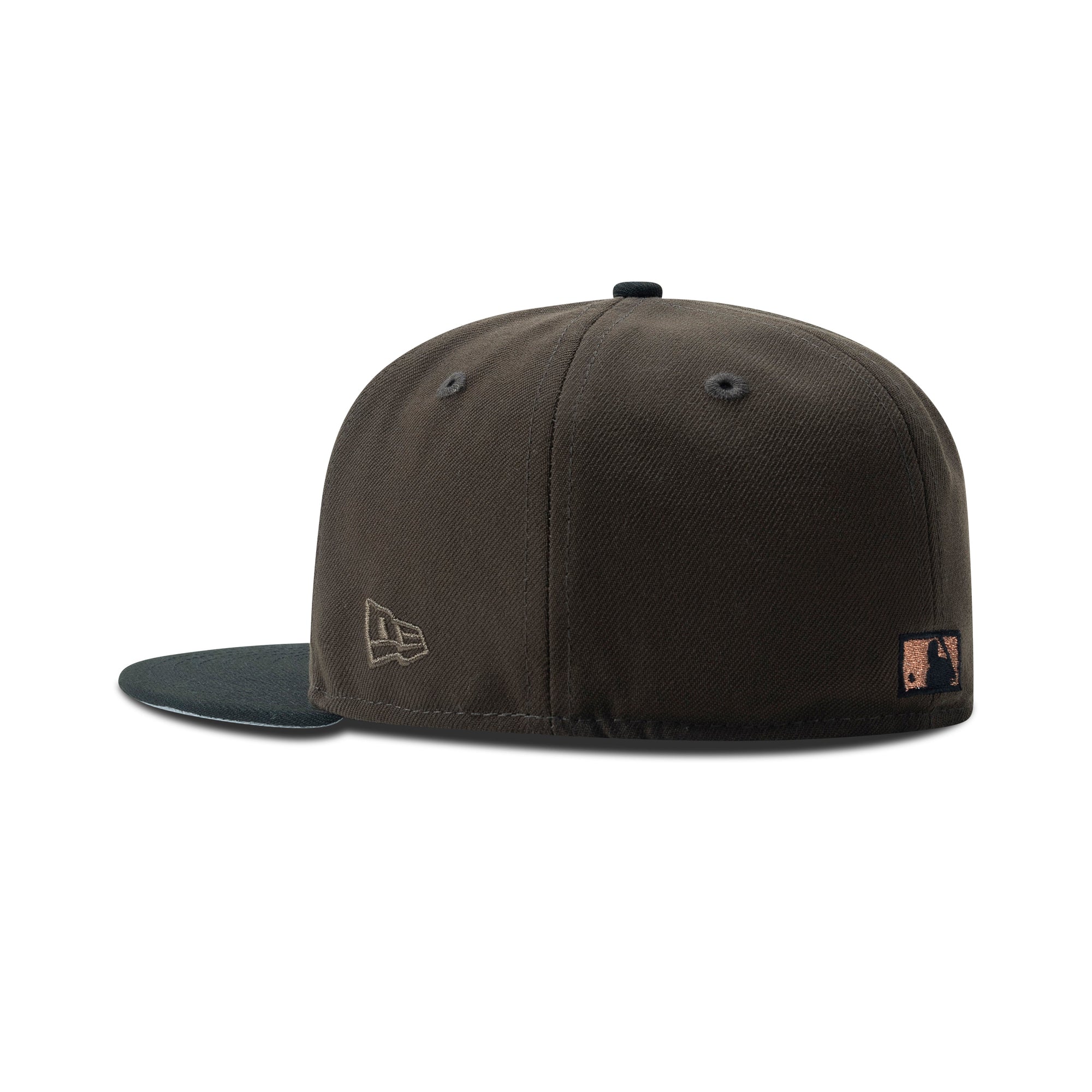New Era Brooklyn Dodgers Fitted Grey Bottom "Brown Copper"