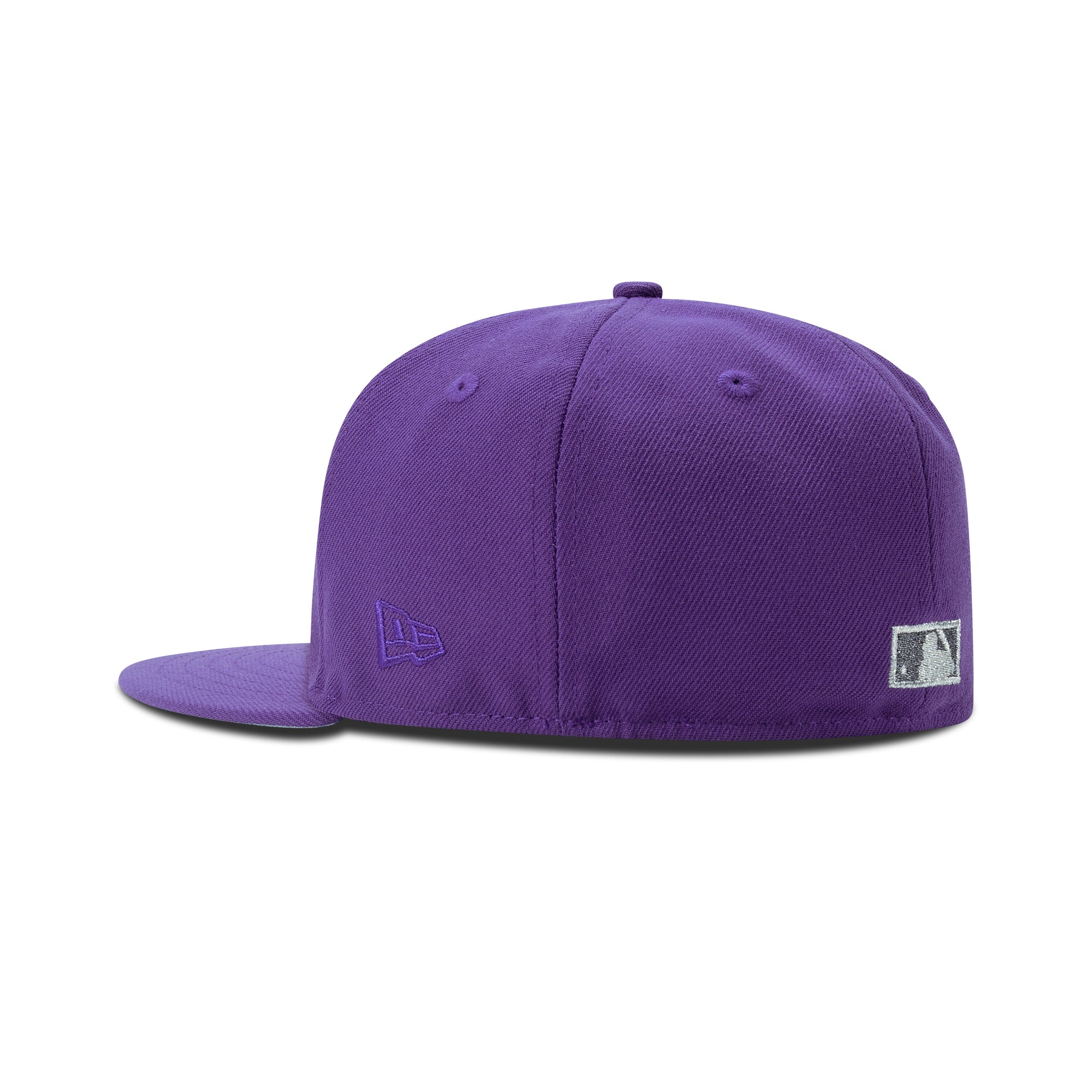 New Era Houston Astros Fitted Grey Bottom "Purple Silver"