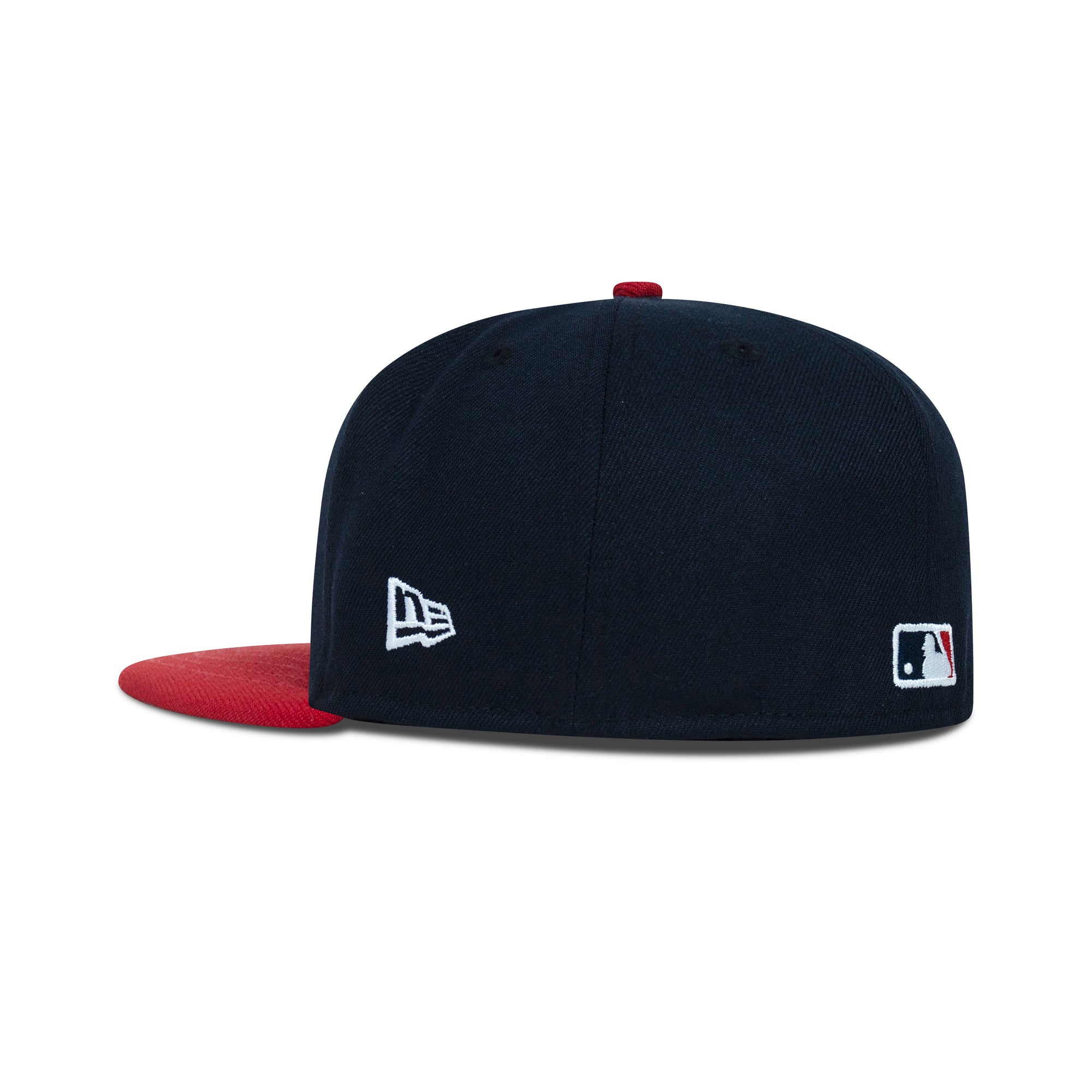 New Era Cleveland Guardians Fitted Grey Bottom "Navy Red White" (Progressive Field Embroidery)