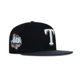 New Era Texas Rangers Fitted Grey Bottom "Black White Grey Copper" (40th Anniversary Embroidery)