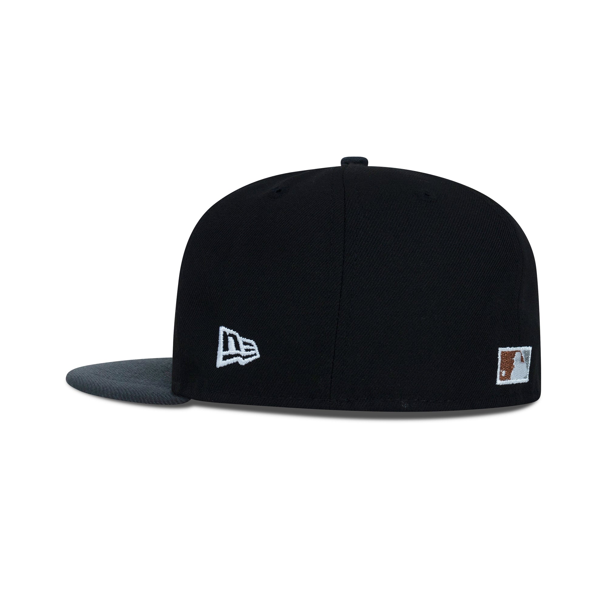 New Era Texas Rangers Fitted Grey Bottom "Black White Grey Copper" (40th Anniversary Embroidery)