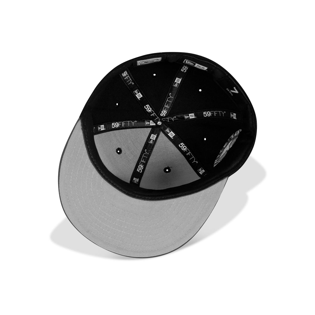 New Era Seattle Mariners Fitted Grey Bottom "Black White Dark Grey" (35th Anniversary Embroidery)