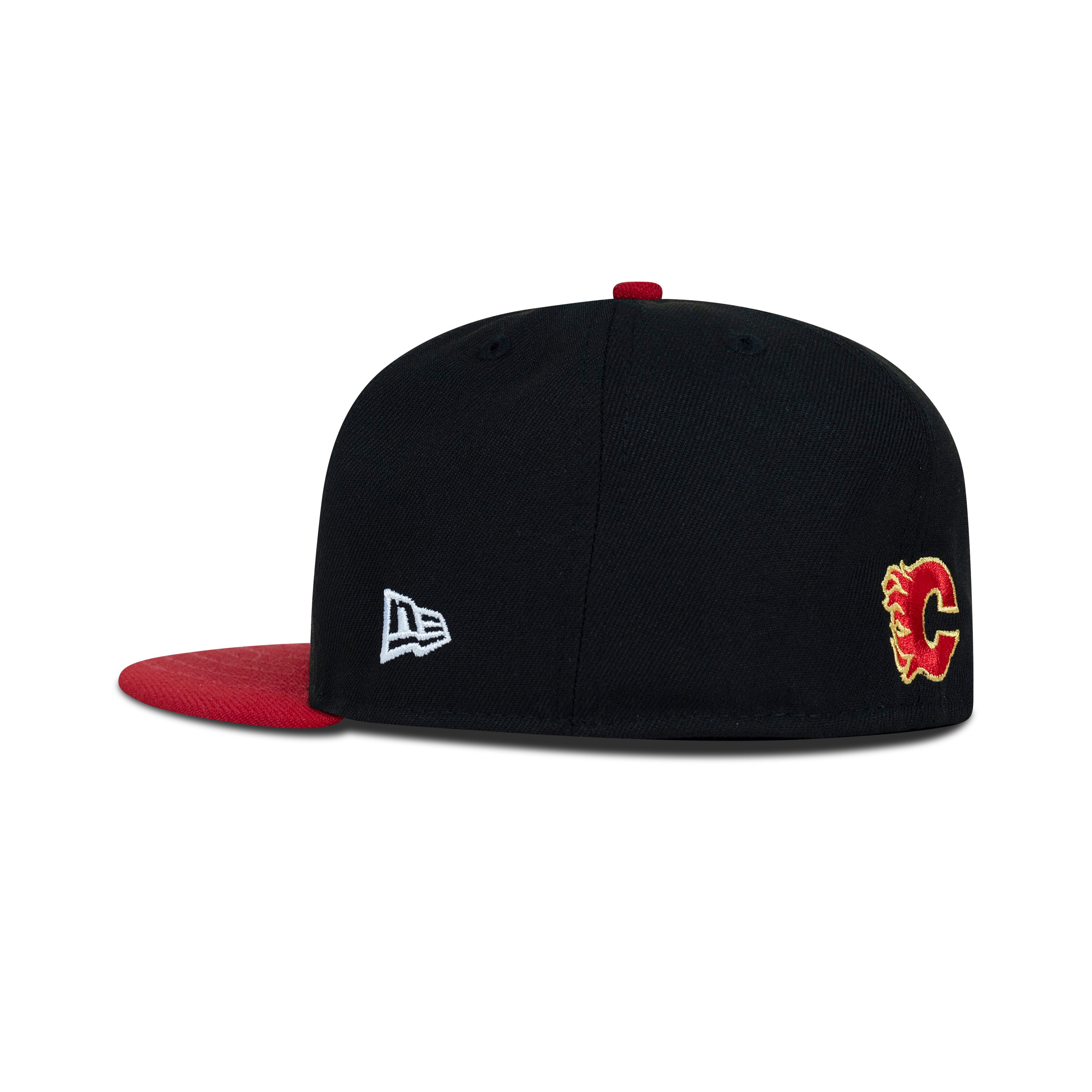 Calgary flames fitted hat on sale