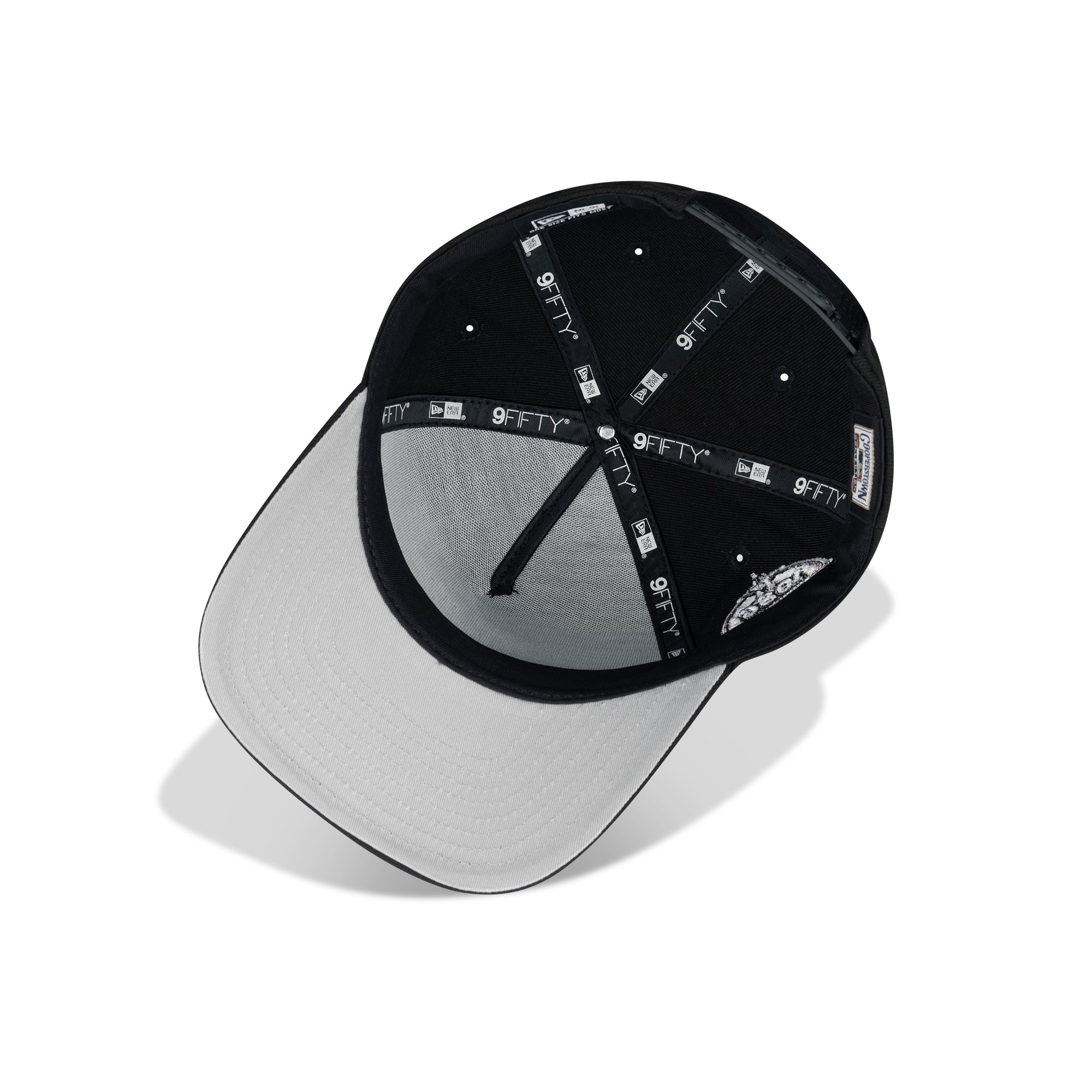 New Era Houston Astros A-Frame Snapback Grey Bottom "Black Red" (1986 All Star Game Embroidery)