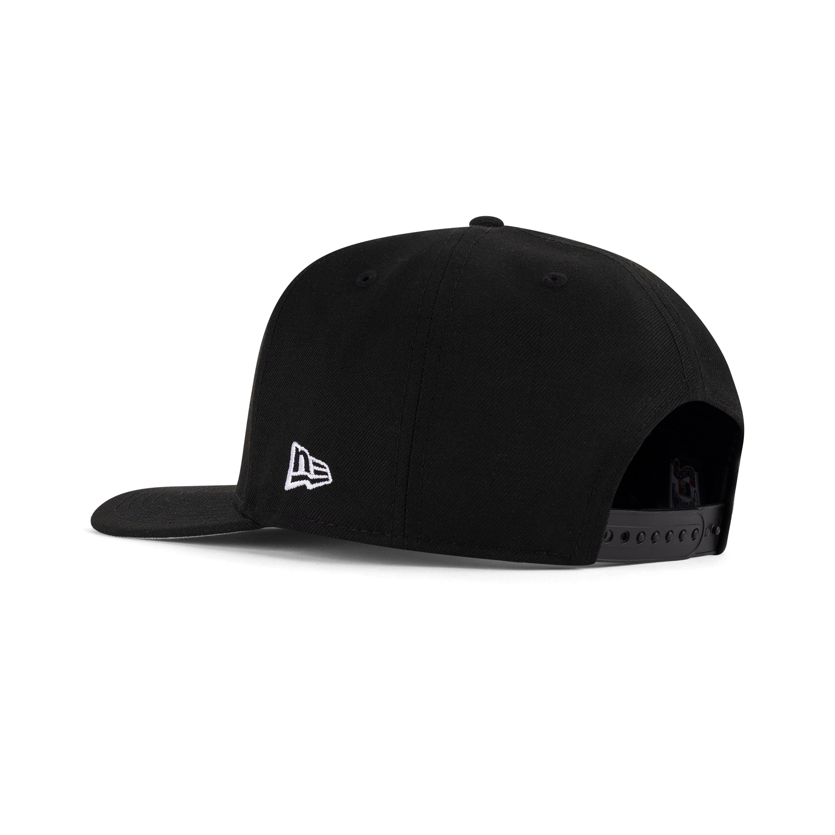 New Era New York Yankees A-Frame Snapback Grey Bottom "Black White" (2000 World Series Embroidery)
