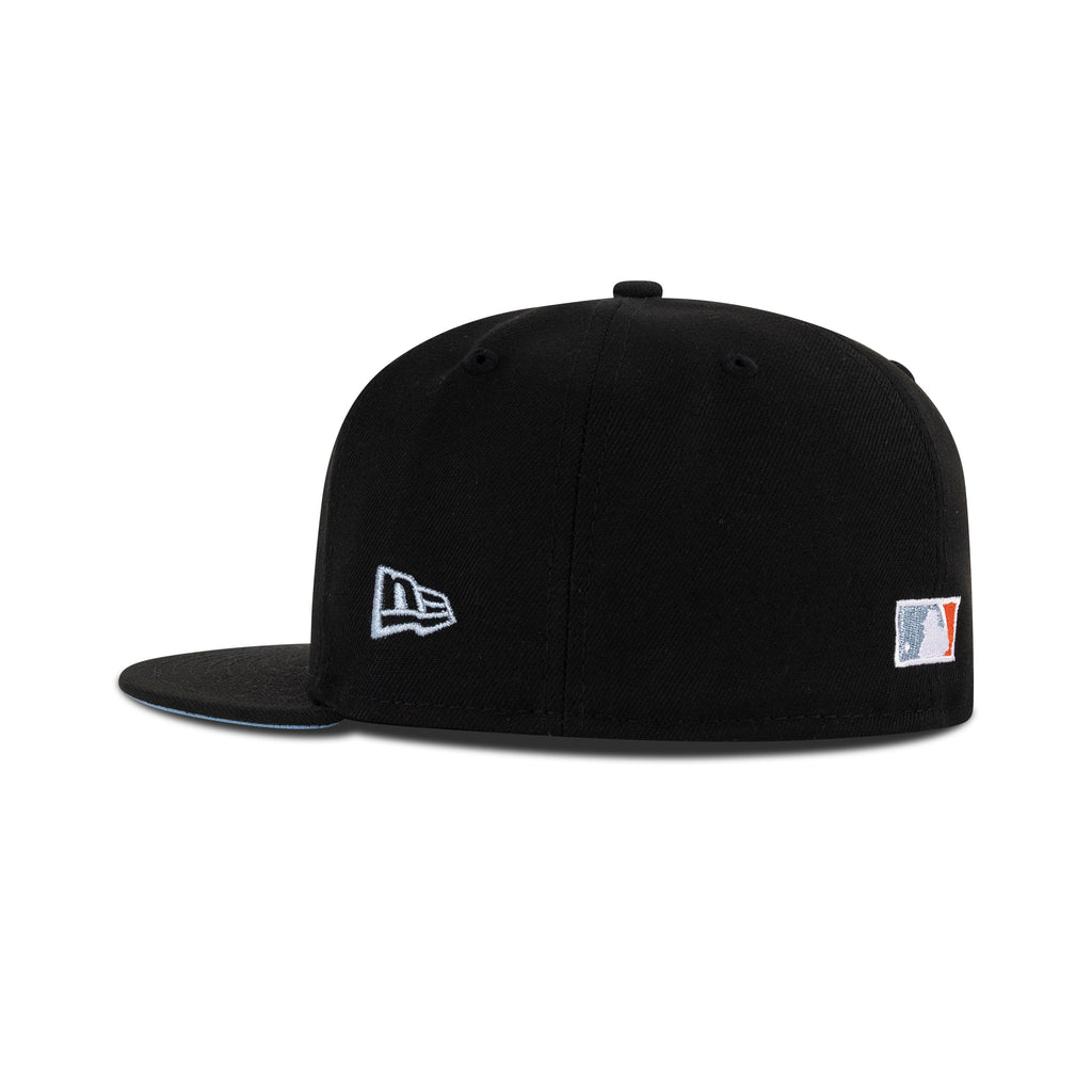 New Era Houston Astros Fitted Grey Bottom "Black Metallic Blue Gray Countdown Orange" (1965-2010 45th Anniversary Embroidery)