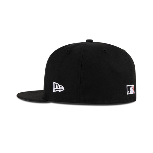 New Era New York Mets Fitted Grey Bottom "Black Radiant Red White" (60th Anniversary Embroidery)