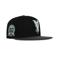 New Era L.A. Anaheim Angels Upside Down Logo Fitted Grey Bottom "Black White Grey" (50th Anniversary Embroidery)