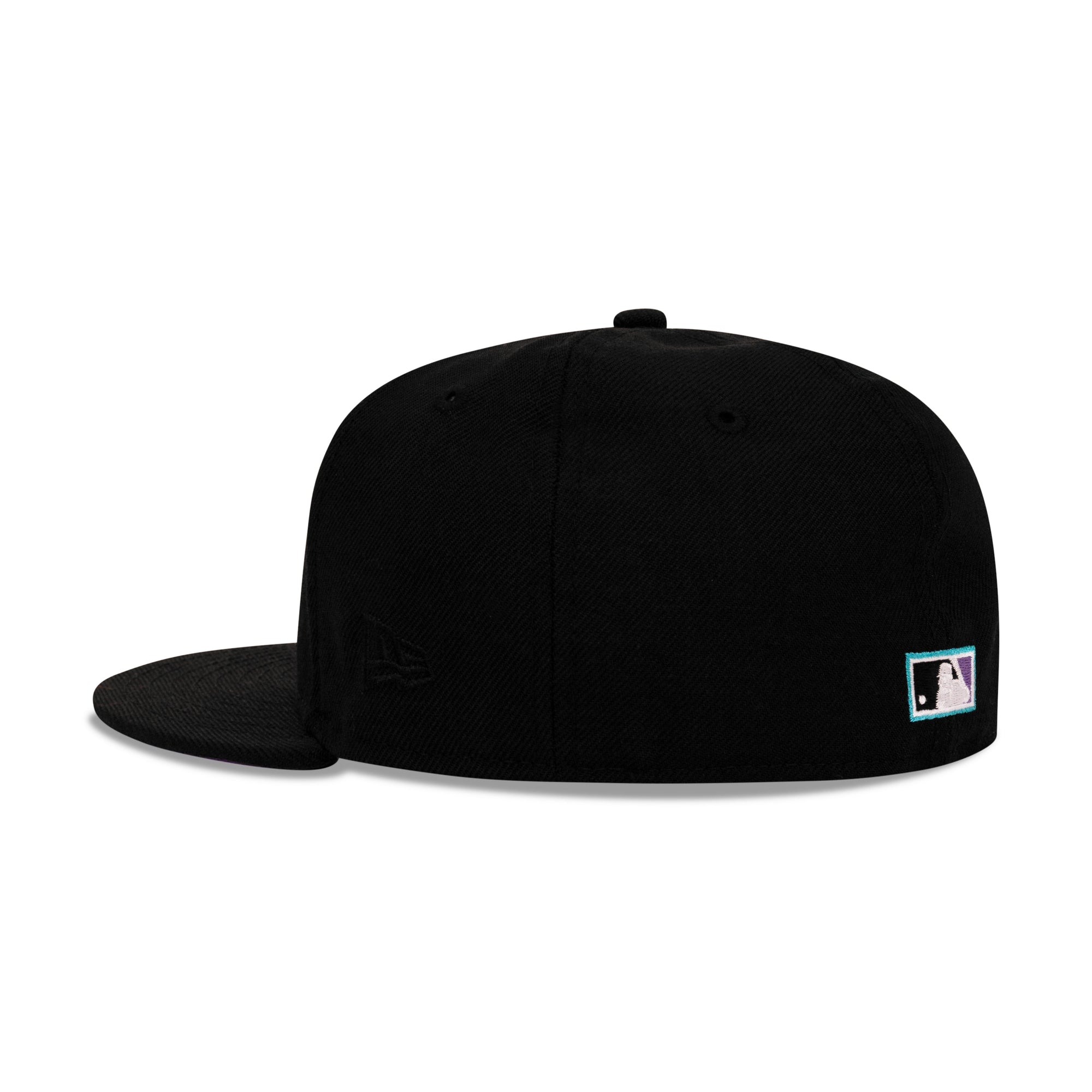 New Era Arizona Diamondbacks Fitted Purple Bottom "Black Gold Purple" (1998 Inaugural Season Embroidery)