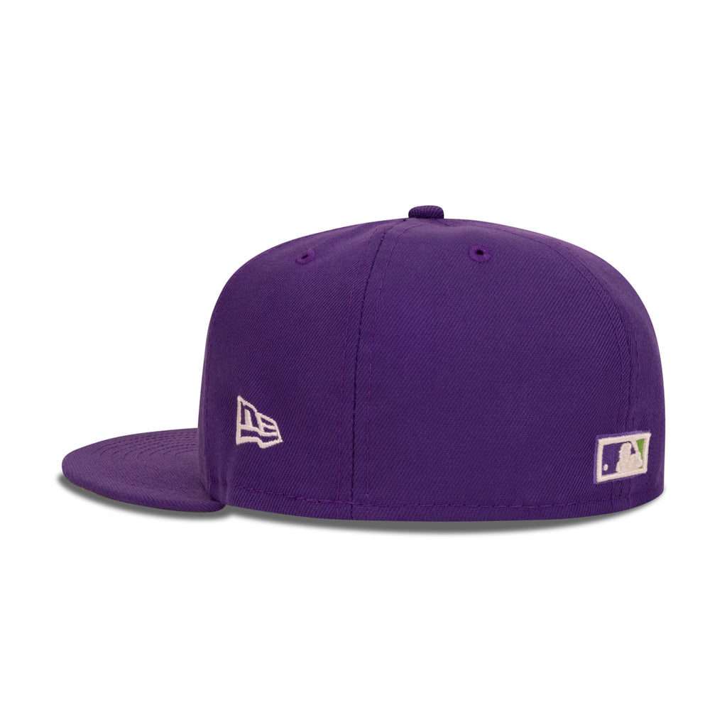 New Era Arizona Diamondbacks Fitted Lime Bottom "Purple Teal" (2001 World Series Embroidery)