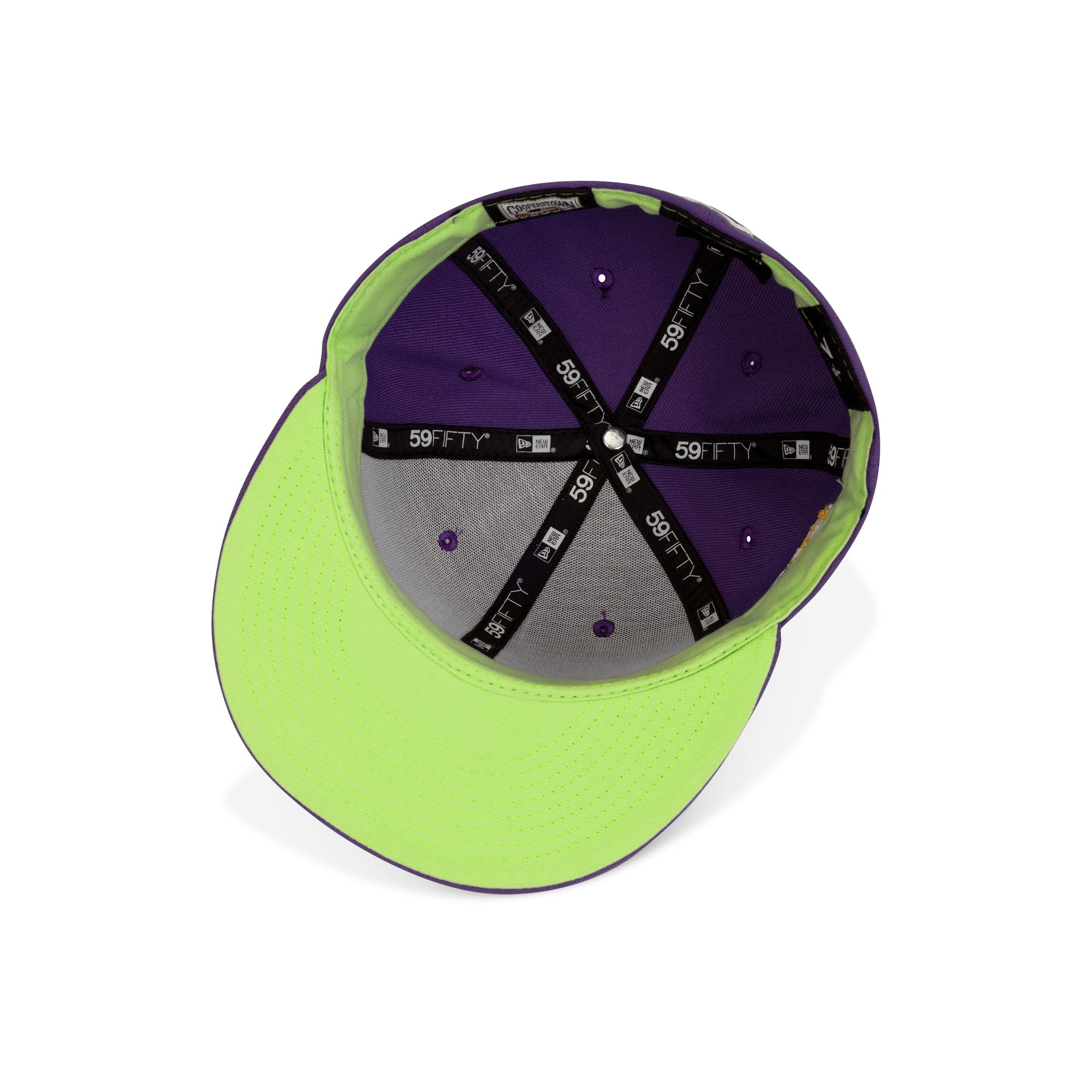 New Era Arizona Diamondbacks Fitted Lime Bottom "Purple Teal" (2001 World Series Embroidery)