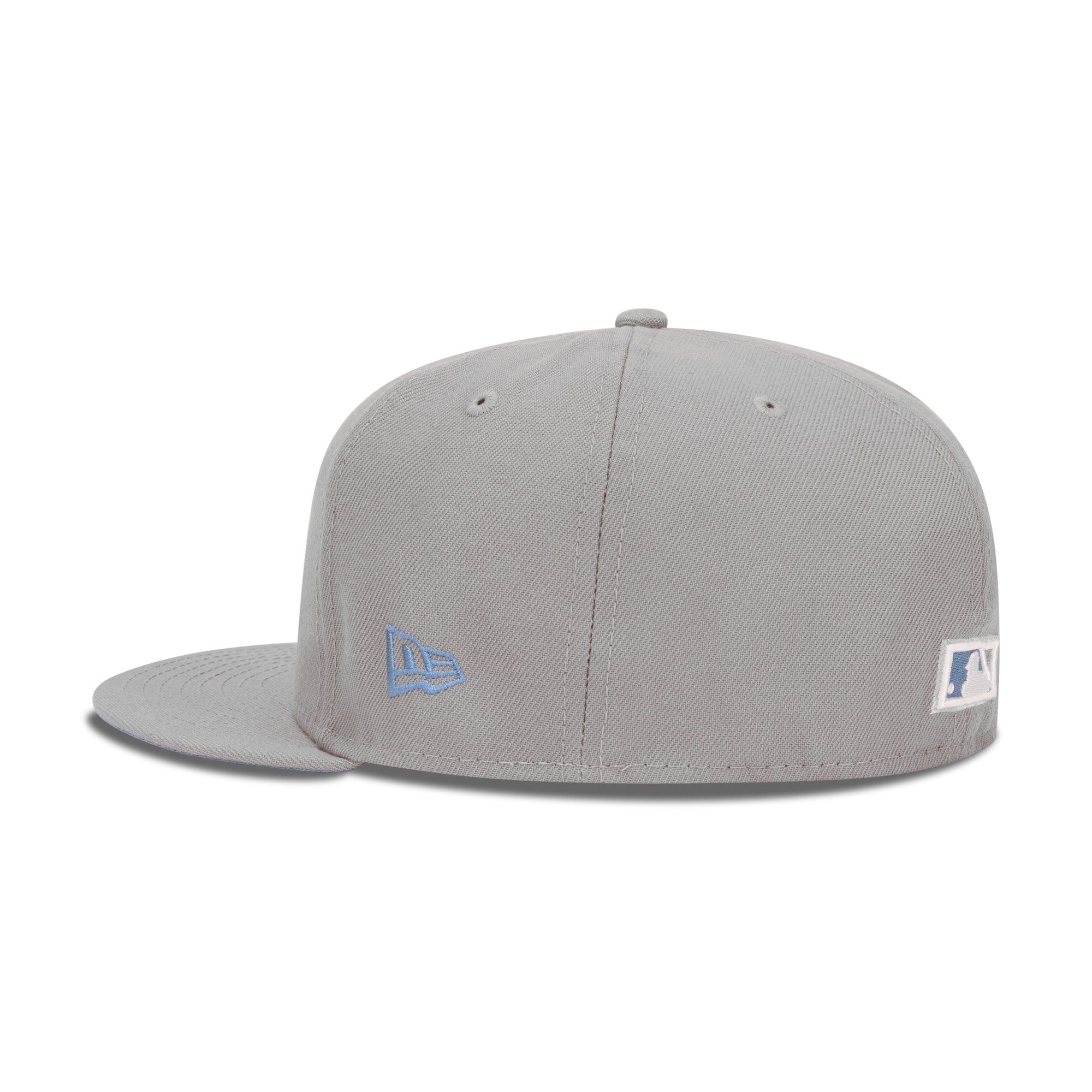 New Era New York Mets Fitted Sky Blue Bottom "Grey Sky Blue" (Final Season 1964-2008 Embroidery)