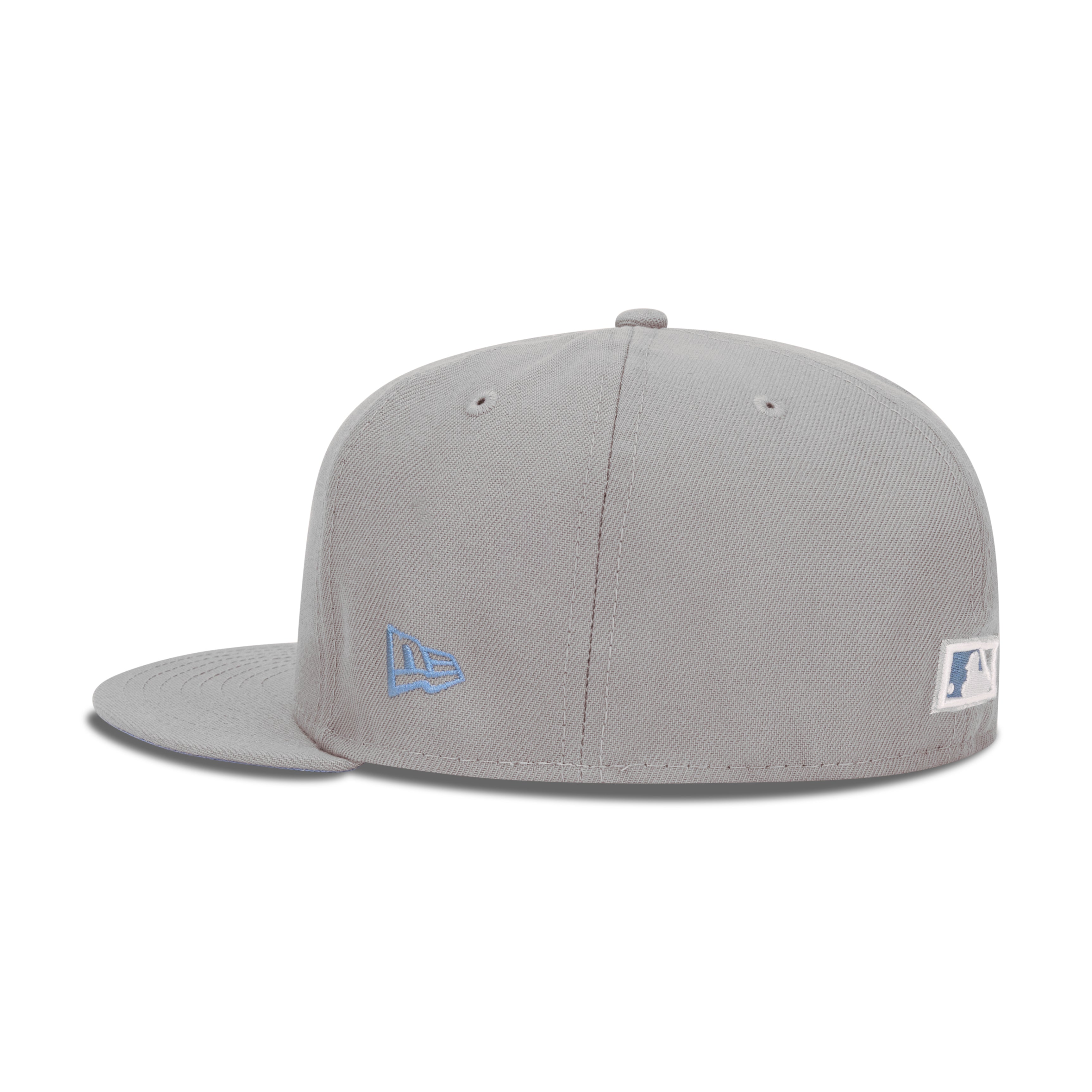 New Era New York Mets Fitted Sky Blue Bottom "Grey Sky Blue" (Final Season 1964-2008 Embroidery)