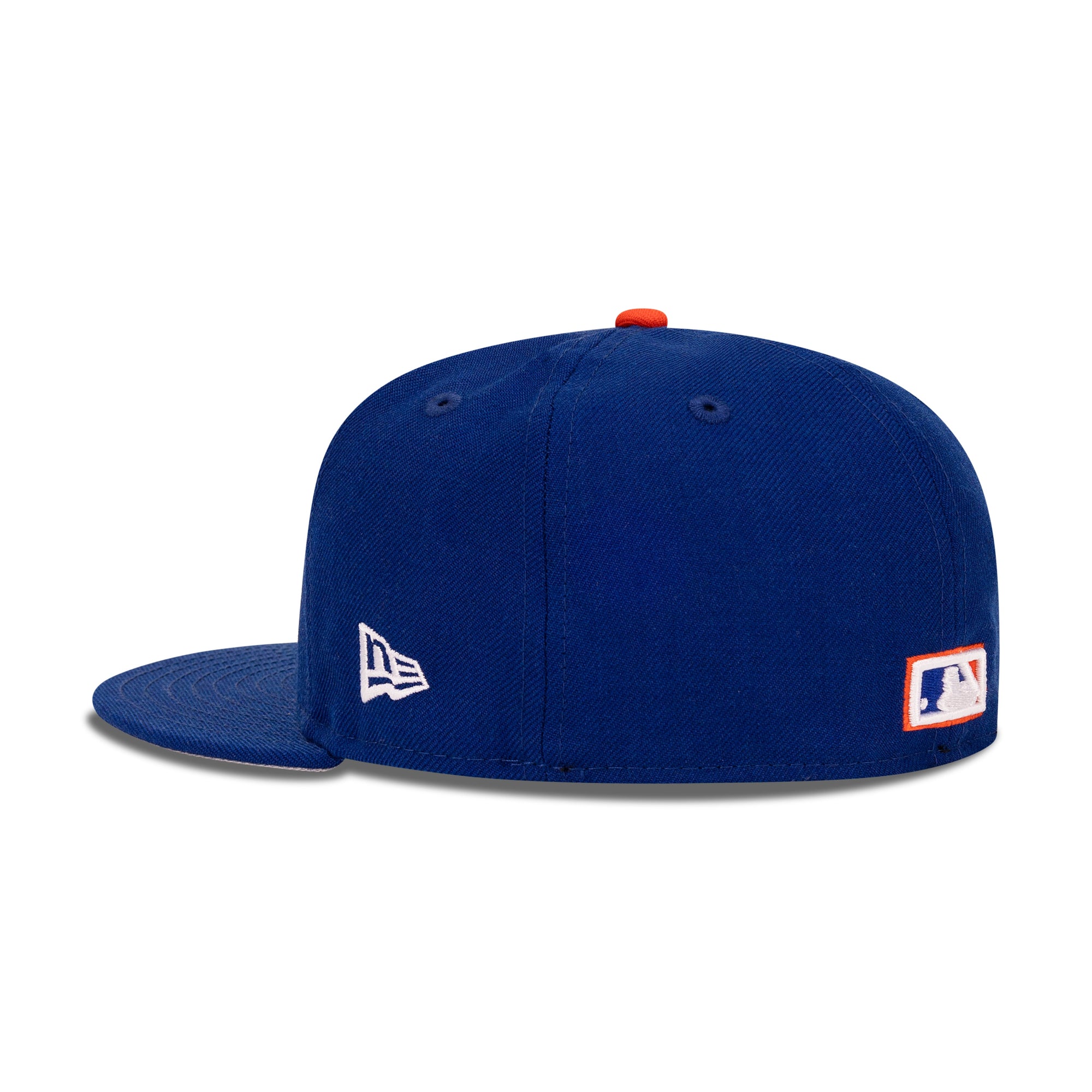 New Era New York Mets Fitted Grey Bottom "Royal Orange"
