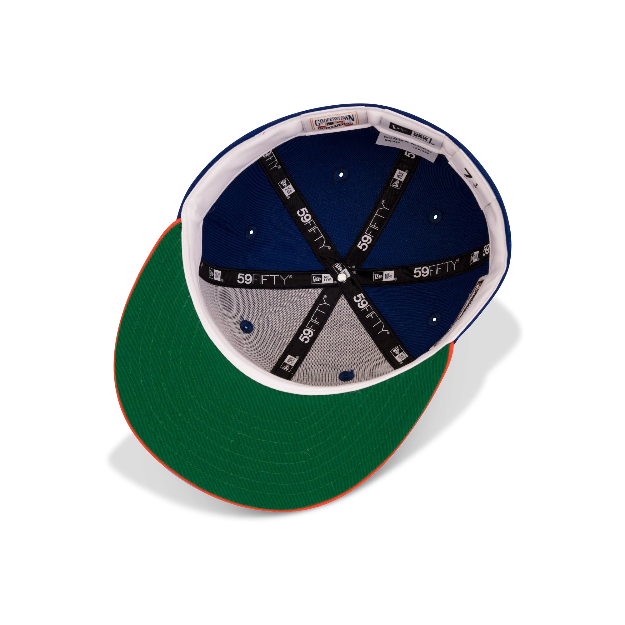 New Era New York Mets Fitted Green Bottom "Royal Blue Orange" (1969 World Series Embroidery)