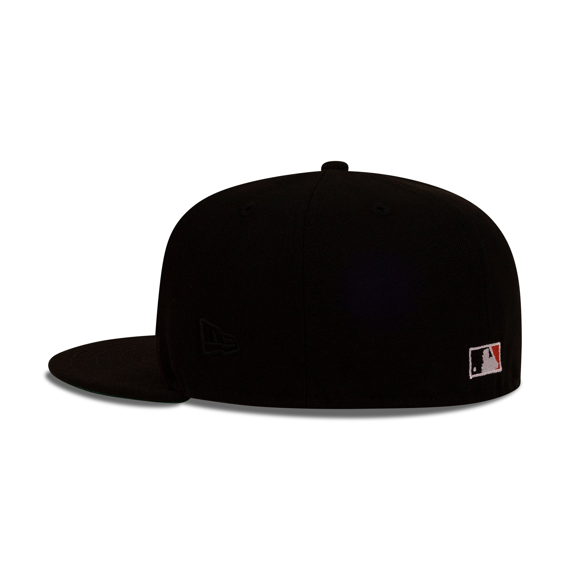 New Era New York Giants Fitted Green Bottom "Black Orange" (1951 New York Giants Embroidery)