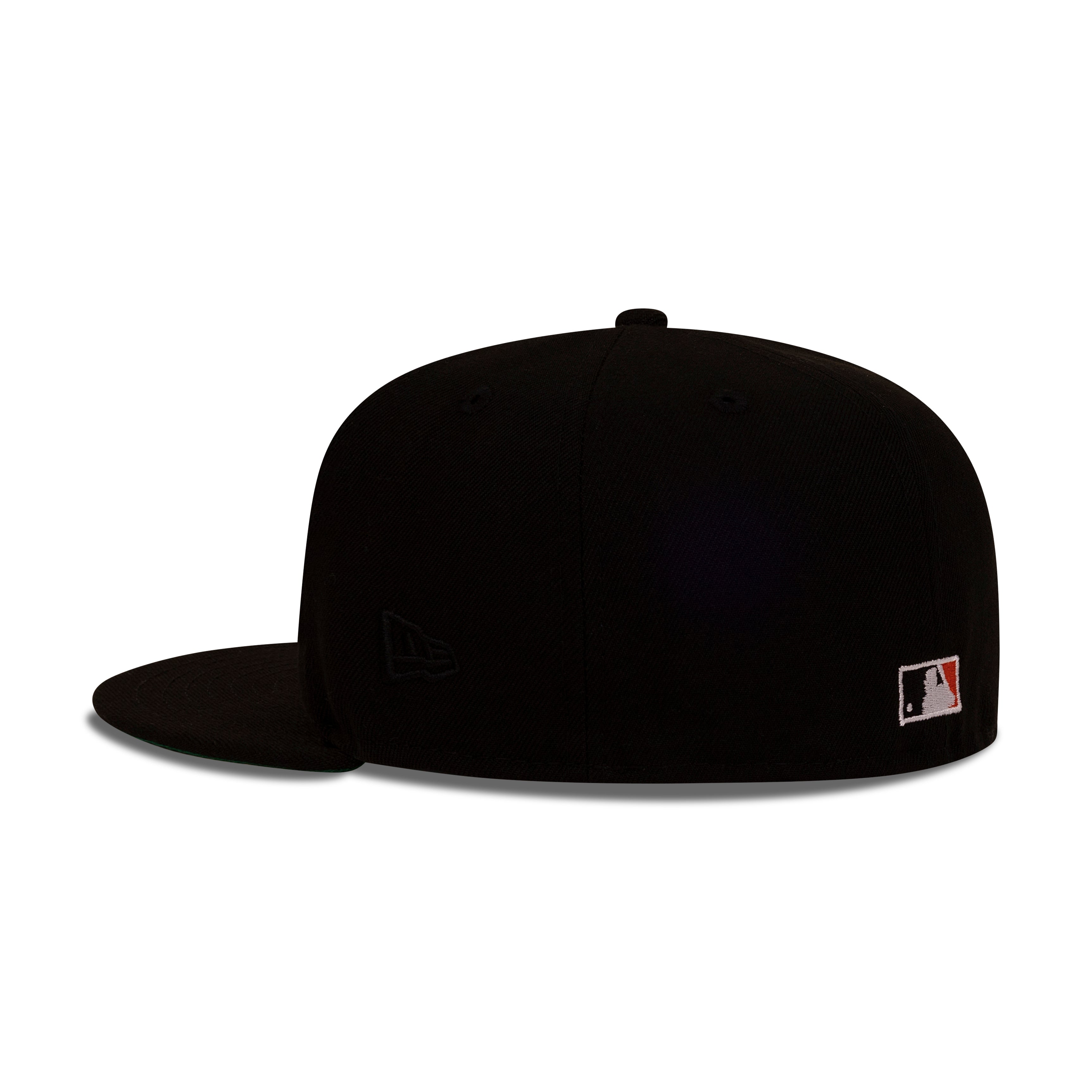 New Era New York Giants Fitted Green Bottom "Black Orange" (1951 New York Giants Embroidery)