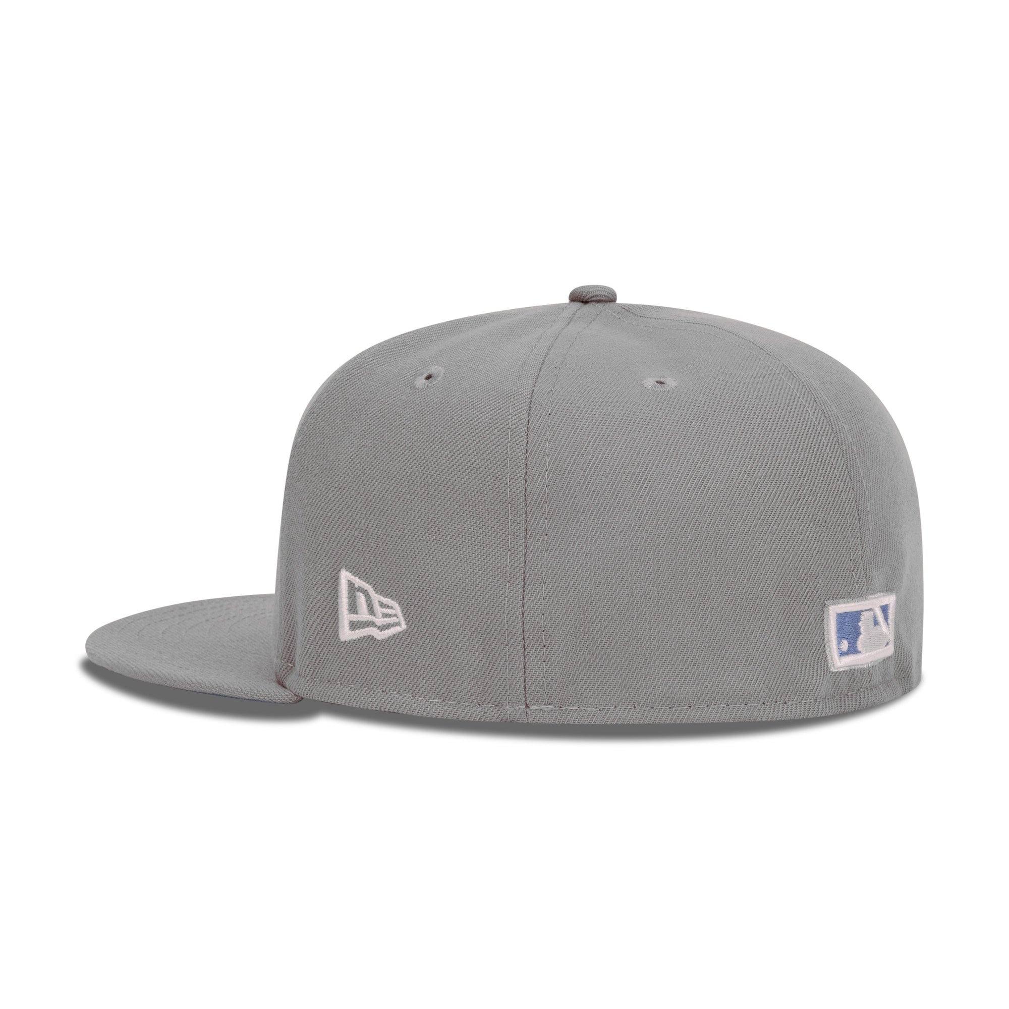 New Era Washington Nationals Fitted Sky Bottom "Grey White Sky" (2019 World Series Embroidery)
