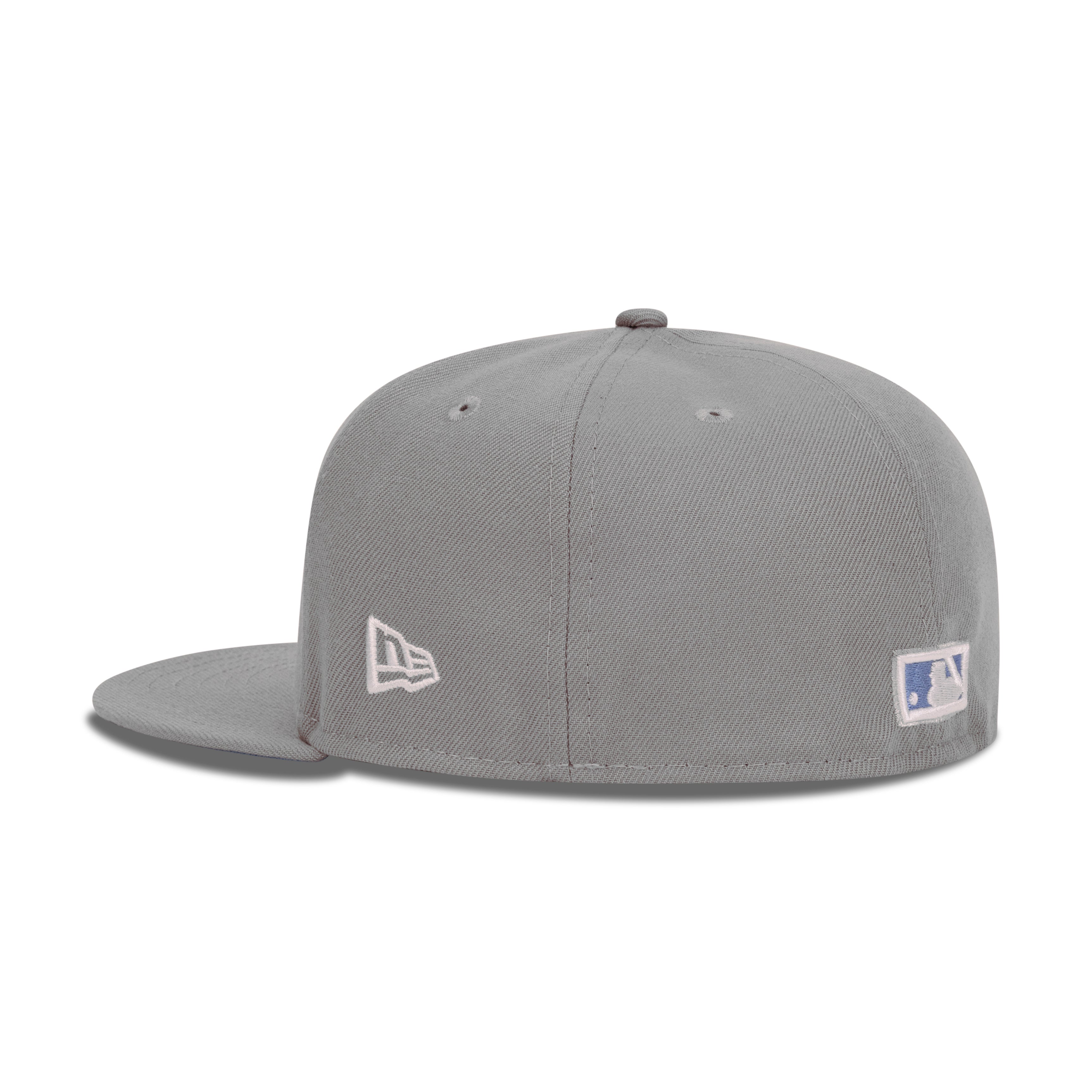 New Era Washington Nationals Fitted Sky Bottom "Grey White Sky" (2019 World Series Embroidery)