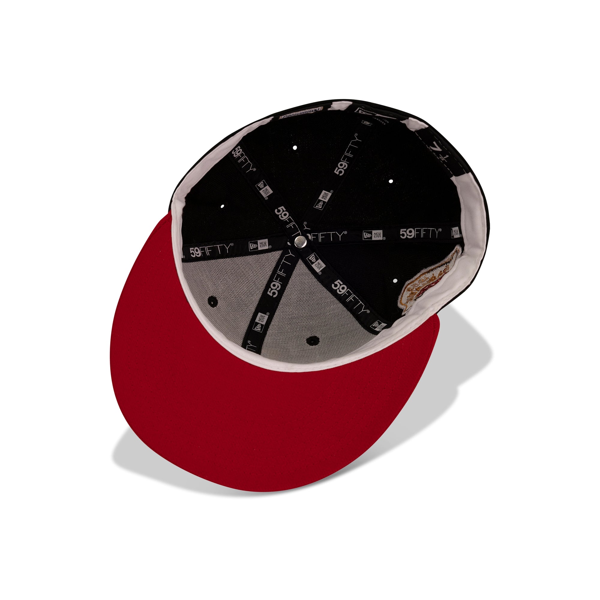 New Era Pittsburgh Pirates Fitted Red Bottom "Black Yellow Red" (1959 All Star Game Embroidery)