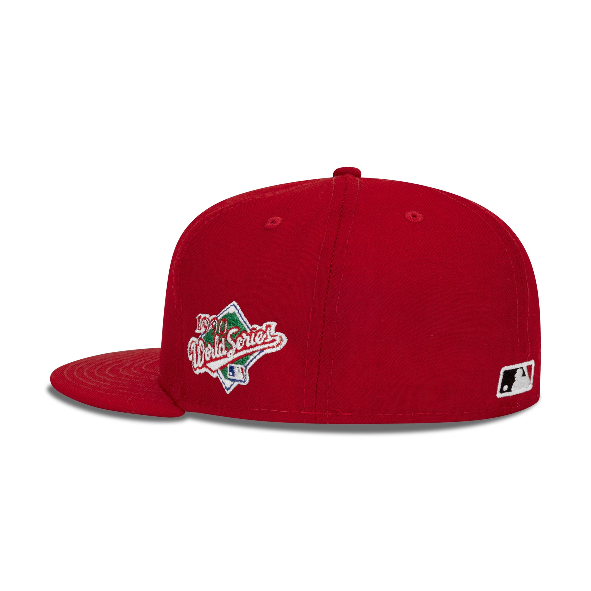 New Era Cincinnati Reds Fitted Grey Bottom "Red White" (1990 World Series Embroidery)
