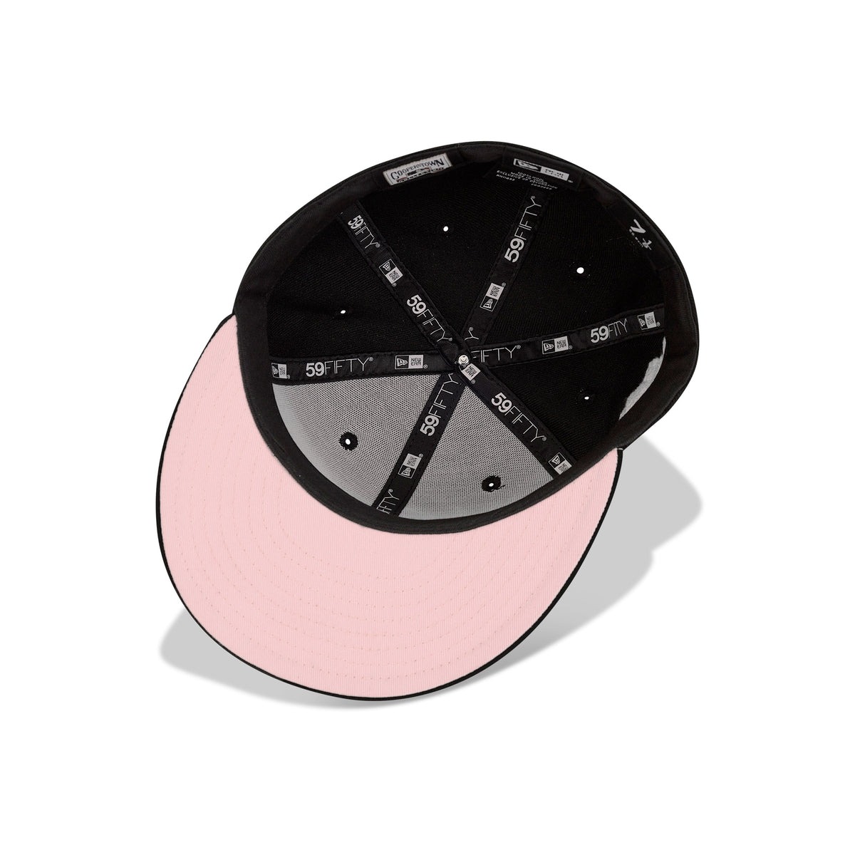 New Era Chicago White Sox Fitted Pink Bottom "Black Pink" (White All Star Game 2003 Embroidery)