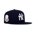 New Era New York Yankees Fitted Sky Bottom "Navy Blue White" (1952 World Series Embroidery)